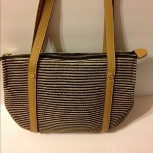 Eric javits woven tote shoulder bag